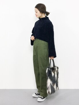 isaさん（レディース・155cm）の秋コーディネート