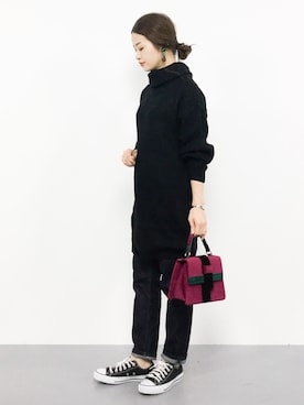 isaさん（レディース・155cm）の秋コーディネート