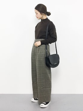 isaさん（レディース・155cm）の秋コーディネート