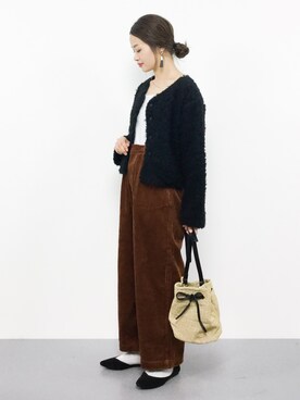 isaさん（レディース・155cm）の秋コーディネート