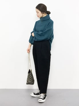 isaさん（レディース・155cm）の秋コーディネート