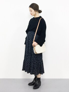 isaさん（レディース・155cm）の秋コーディネート
