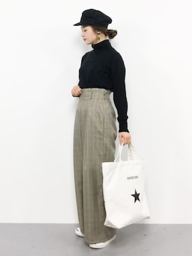 isaさん（レディース・155cm）の秋コーディネート