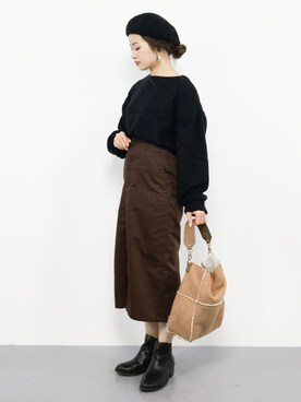 isaさん（レディース・155cm）の秋コーディネート