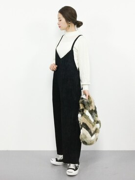 isaさん（レディース・155cm）の秋コーディネート