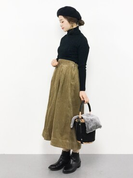 isaさん(レディース・155cm)の秋コーディネート