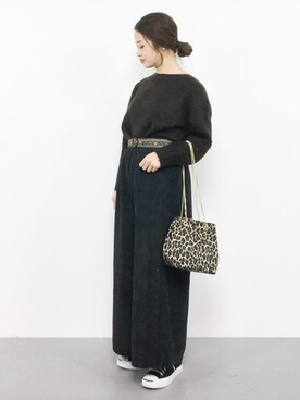 isaさん（レディース・155cm）の秋コーディネート