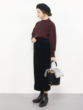 isaさん(レディース・155cm)の秋コーディネート