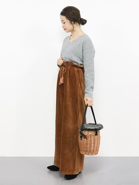 isaさん(レディース・155cm)の秋コーディネート