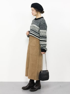 isaさん(レディース・155cm)の秋コーディネート