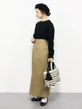 isaさん（レディース・155cm）の秋コーディネート