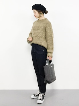 isaさん（レディース・155cm）の秋コーディネート