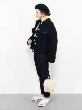 isaさん（レディース・155cm）の秋コーディネート