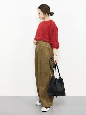 isaさん（レディース・155cm）の秋コーディネート