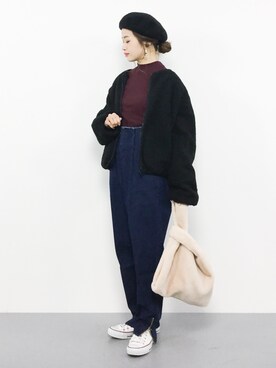 isaさん（レディース・155cm）の秋コーディネート