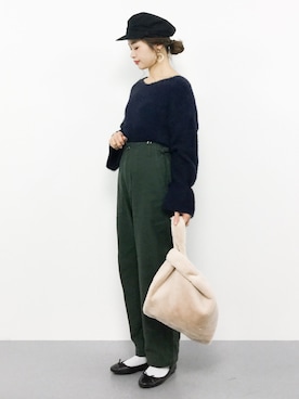 isaさん（レディース・155cm）の秋コーディネート