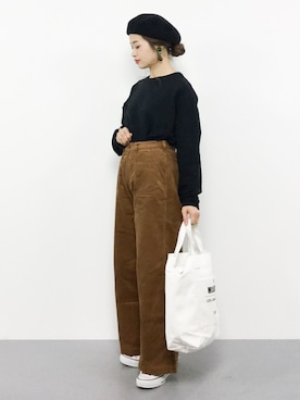 isaさん（レディース・155cm）の秋コーディネート