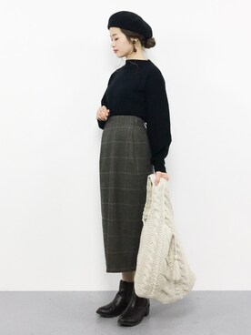 isaさん（レディース・155cm）の秋コーディネート