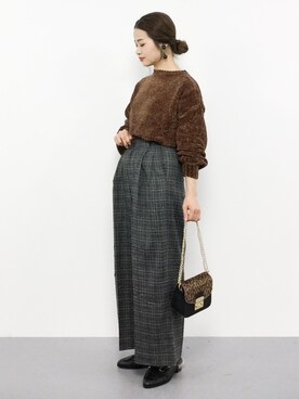 isaさん（レディース・155cm）の秋コーディネート