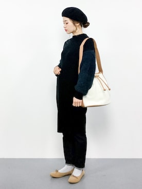 isaさん（レディース・155cm）の秋コーディネート