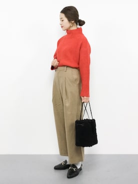 isaさん（レディース・155cm）の秋コーディネート