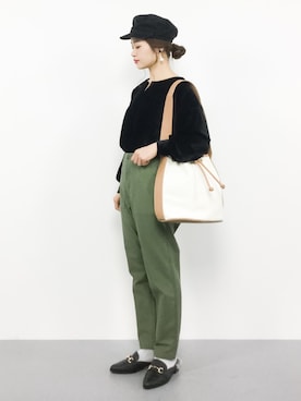 isaさん（レディース・155cm）の秋コーディネート