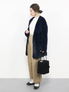 isaさん（レディース・155cm）の秋コーディネート