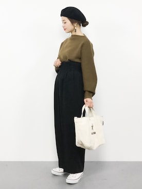 isaさん（レディース・155cm）の秋コーディネート