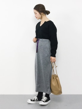 isaさん（レディース・155cm）の秋コーディネート