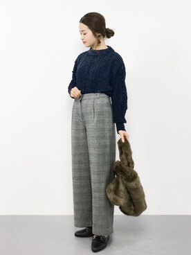 isaさん(レディース・155cm)の秋コーディネート