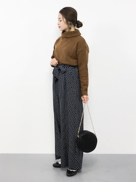 isaさん（レディース・155cm）の秋コーディネート