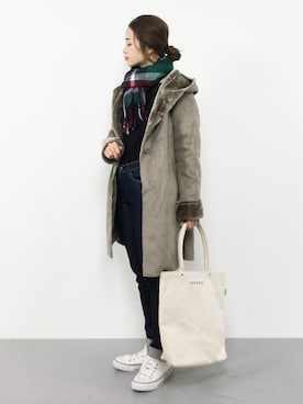 isaさん（レディース・155cm）の秋コーディネート