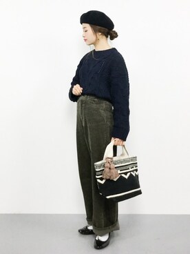 isaさん（レディース・155cm）の秋コーディネート