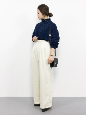 isaさん（レディース・155cm）の秋コーディネート