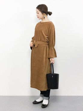 isaさん（レディース・155cm）の秋コーディネート