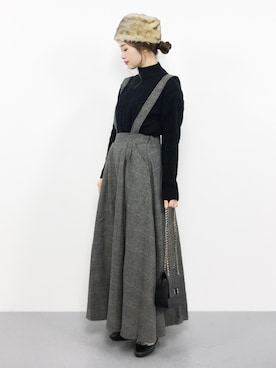 isaさん（レディース・155cm）の秋コーディネート