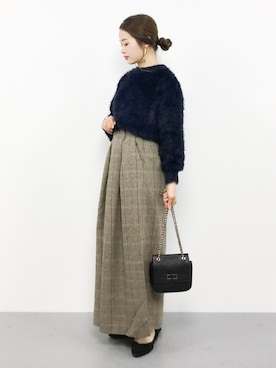 isaさん（レディース・155cm）の秋コーディネート