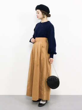 isaさん（レディース・155cm）の秋コーディネート