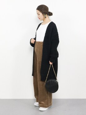 isaさん（レディース・155cm）の秋コーディネート