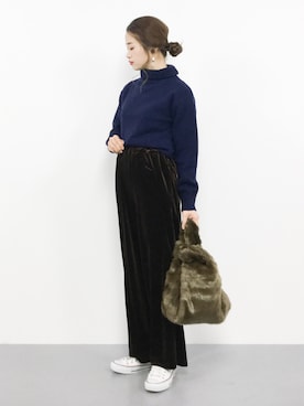 isaさん（レディース・155cm）の秋コーディネート