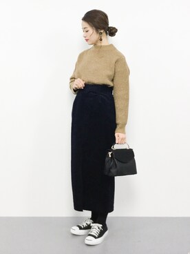 isaさん（レディース・155cm）の秋コーディネート