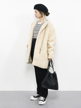 isaさん（レディース・155cm）の秋コーディネート