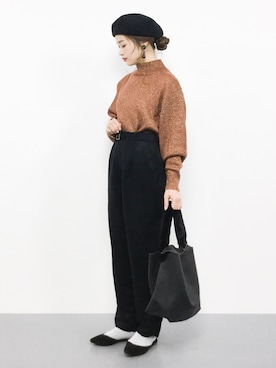 isaさん（レディース・155cm）の秋コーディネート