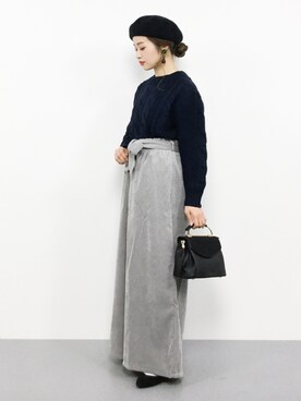 isaさん(レディース・155cm)の秋コーディネート