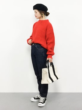 isaさん（レディース・155cm）の秋コーディネート