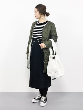 isaさん（レディース・155cm）の秋コーディネート