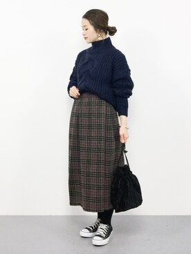 isaさん(レディース・155cm)の秋コーディネート