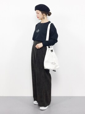 isaさん（レディース・155cm）の秋コーディネート