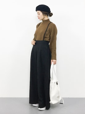 isaさん（レディース・155cm）の秋コーディネート