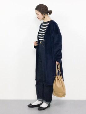 isaさん（レディース・155cm）の秋コーディネート